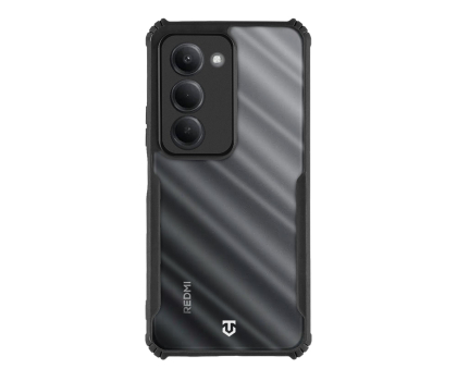 Etui / obudowa na smartfona Tactical Quantum Stealth Kryt pro Xiaomi Redmi 15 Clear/Black